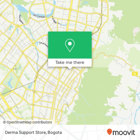 Derma Support Store map