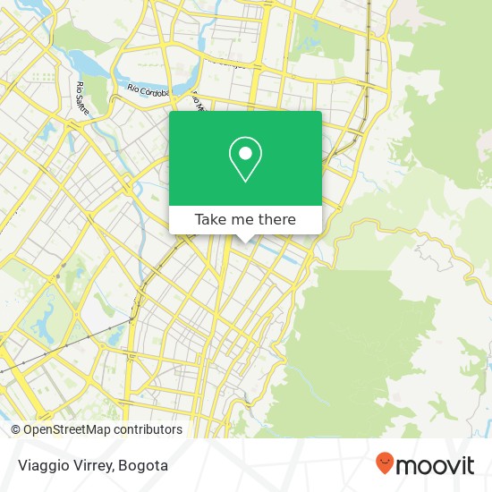 Viaggio Virrey map