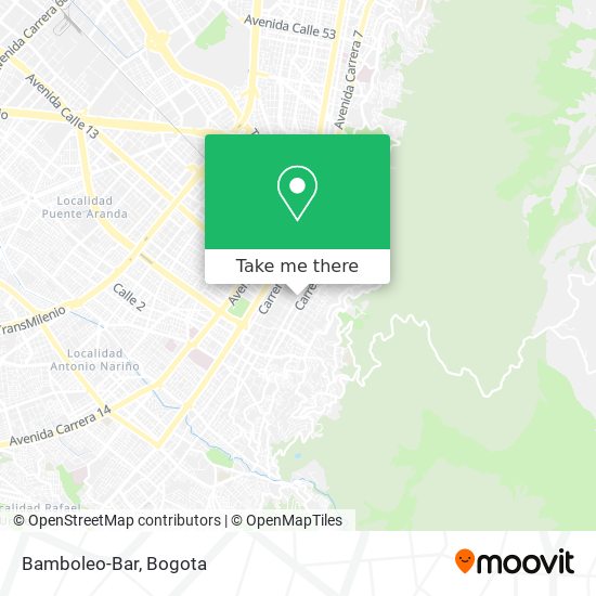 Bamboleo-Bar map