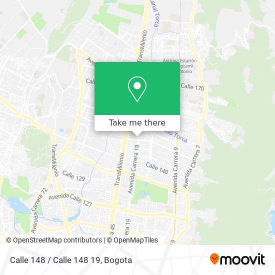 Mapa de Calle 148 / Calle 148 19