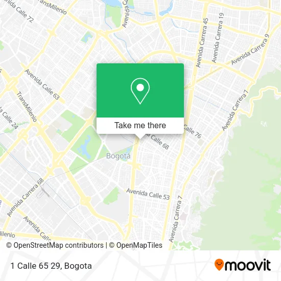 1 Calle 65 29 map