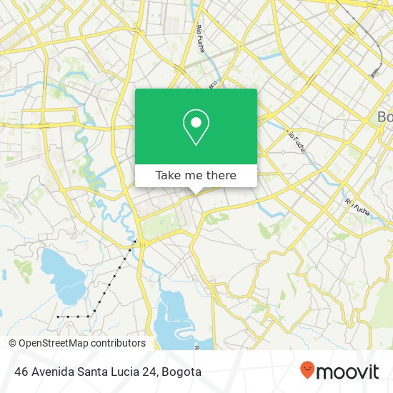 46 Avenida Santa Lucia 24 map