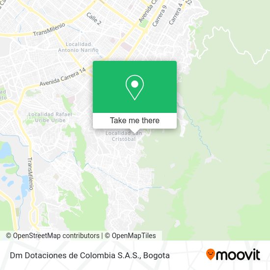 Dm Dotaciones de Colombia S.A.S. map