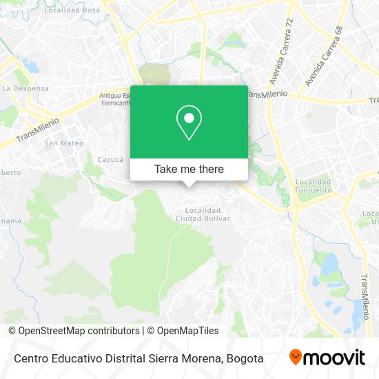 Centro Educativo Distrital Sierra Morena map