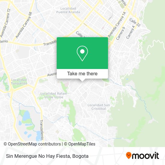 Sin Merengue No Hay Fiesta map