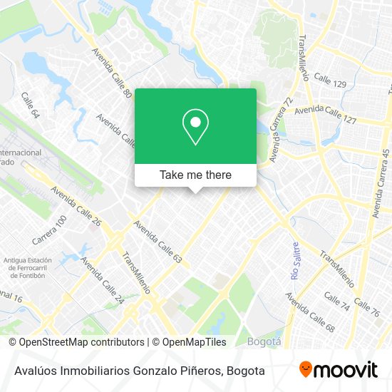 Mapa de Avalúos Inmobiliarios Gonzalo Piñeros