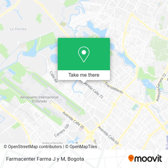 Farmacenter Farma J y M map
