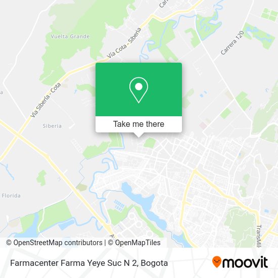 Farmacenter Farma Yeye Suc N 2 map