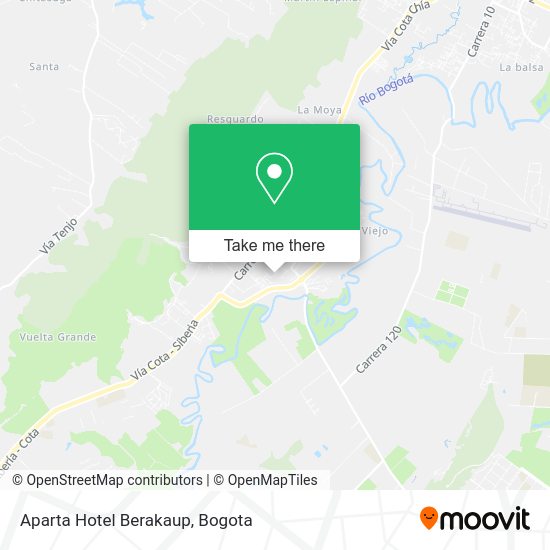 Mapa de Aparta Hotel Berakaup