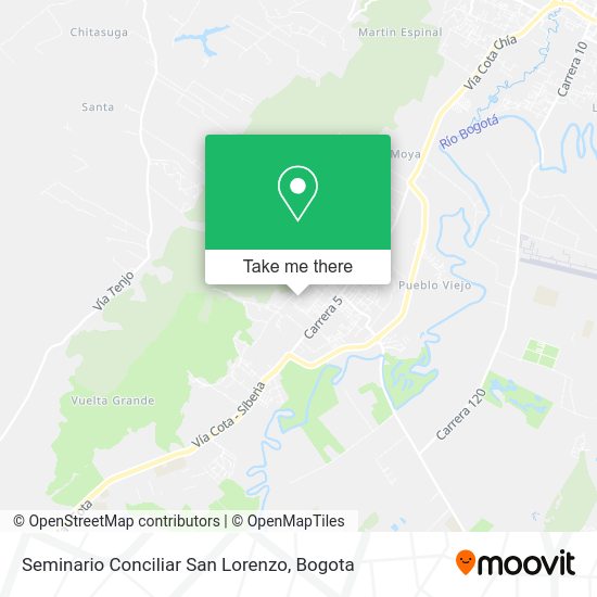 Mapa de Seminario Conciliar San Lorenzo