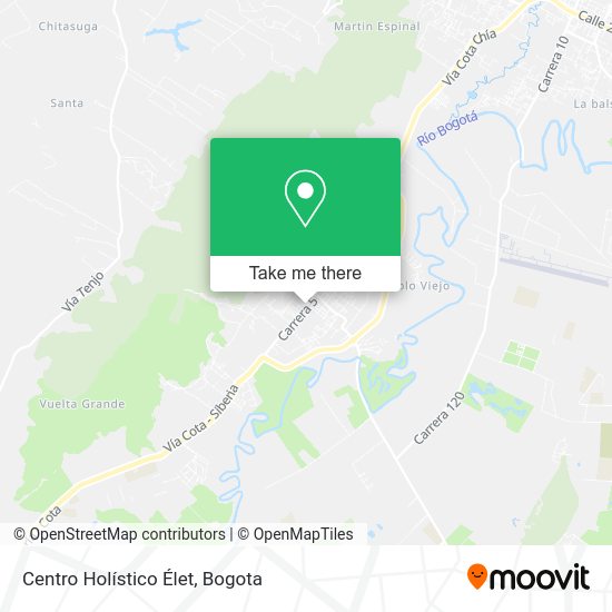 Centro Holístico Élet map