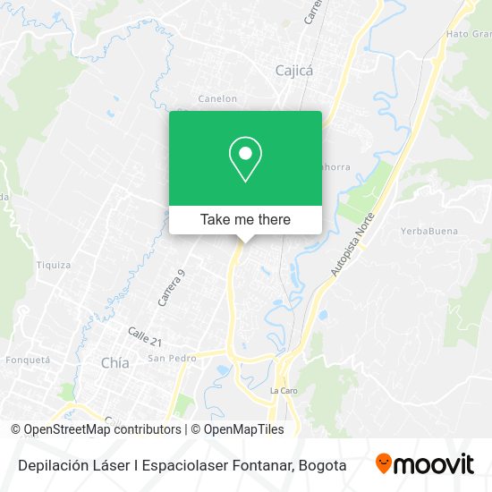 Depilación Láser I Espaciolaser Fontanar map