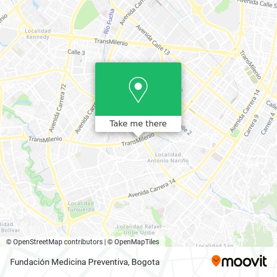 Fundación Medicina Preventiva map