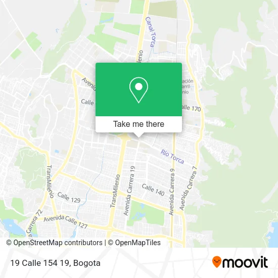 19 Calle 154 19 map