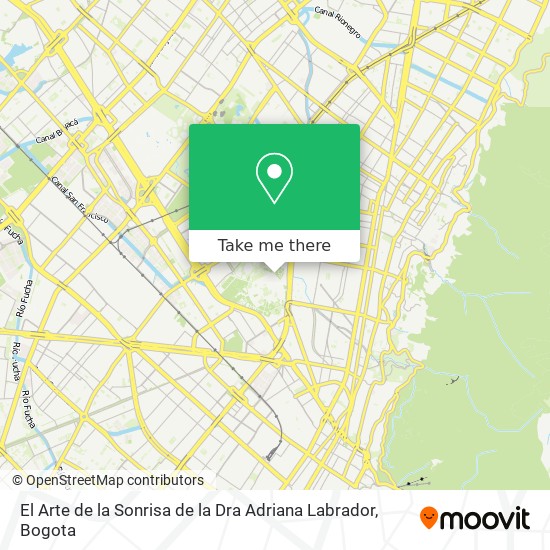 El Arte de la Sonrisa de la Dra Adriana Labrador map