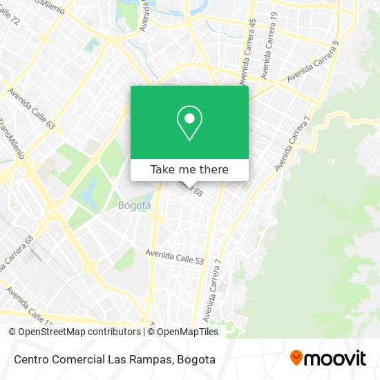 Centro Comercial Las Rampas map