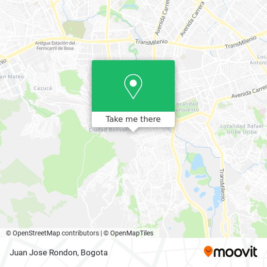 Juan Jose Rondon map