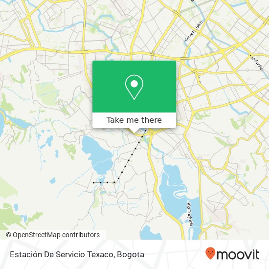 Estación De Servicio Texaco map