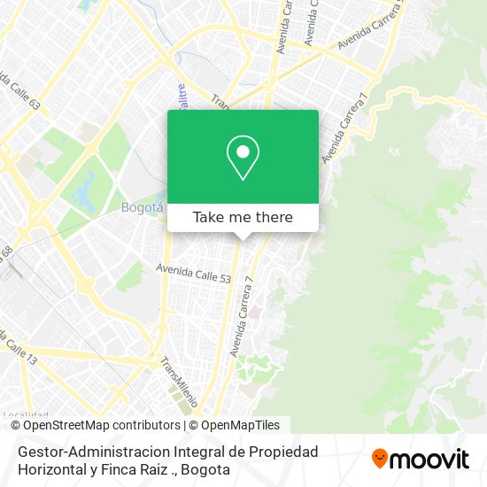 Gestor-Administracion Integral de Propiedad Horizontal y Finca Raiz . map