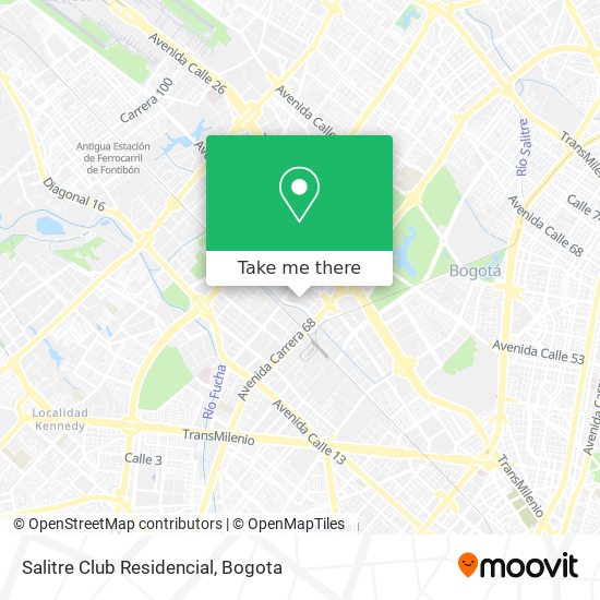 Salitre Club Residencial map