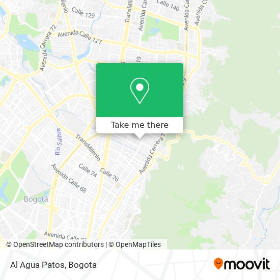 Mapa de Al Agua Patos