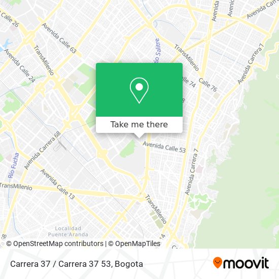 Mapa de Carrera 37 / Carrera 37 53