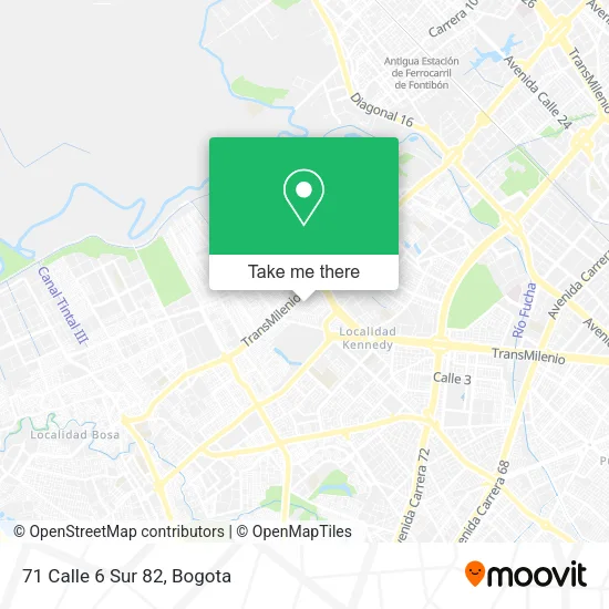 71 Calle 6 Sur 82 map