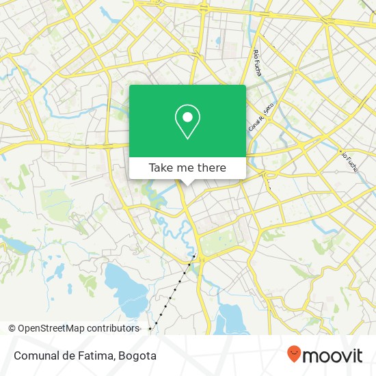 Comunal de Fatima map