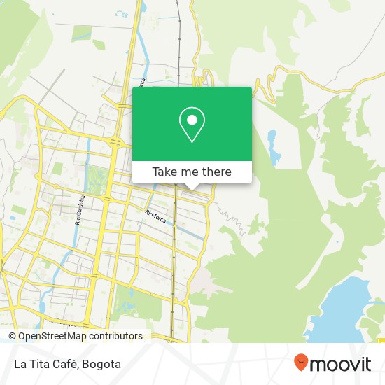 La Tita Café map