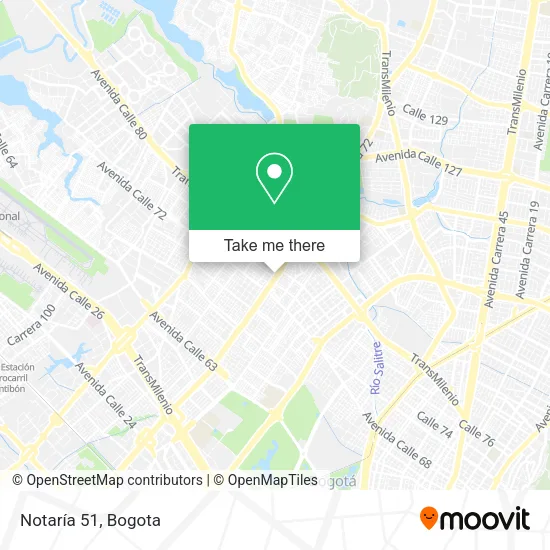 Notaría 51 map