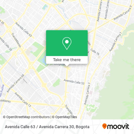 Avenida Calle 63 / Avenida Carrera 30 map