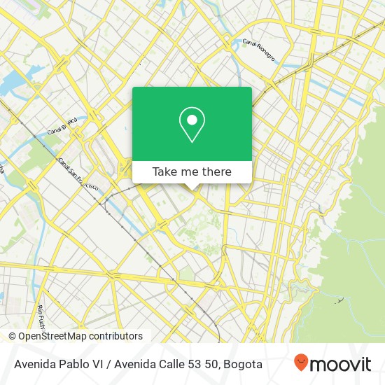 Avenida Pablo VI / Avenida Calle 53 50 map