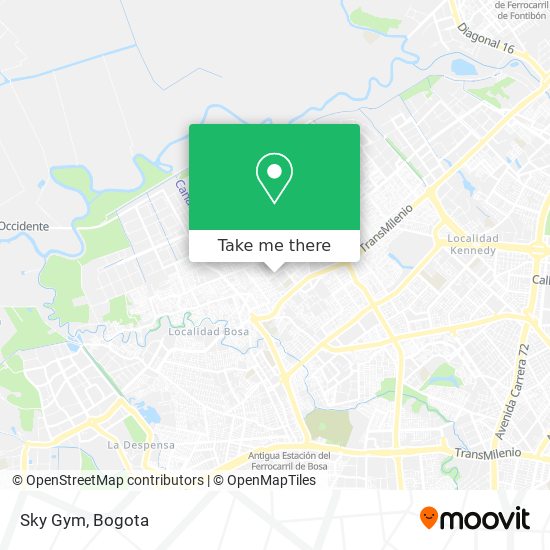 Sky Gym map