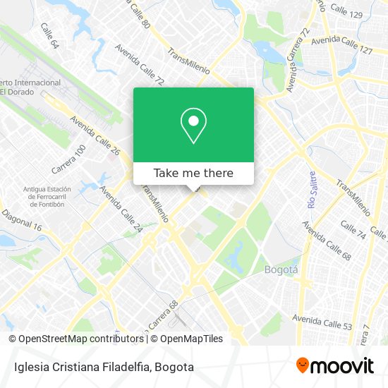 Iglesia Cristiana Filadelfia map