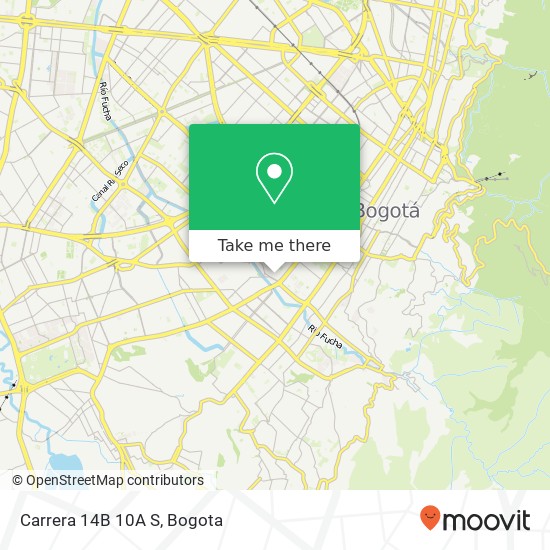 Mapa de Carrera 14B 10A S