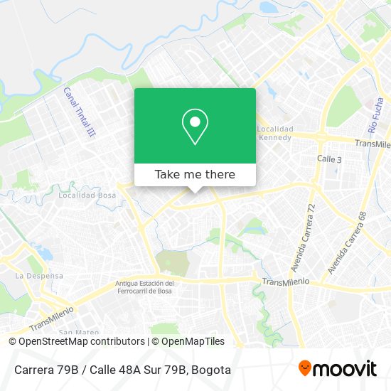 Carrera 79B / Calle 48A Sur 79B map