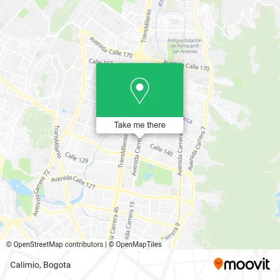 Calimio map
