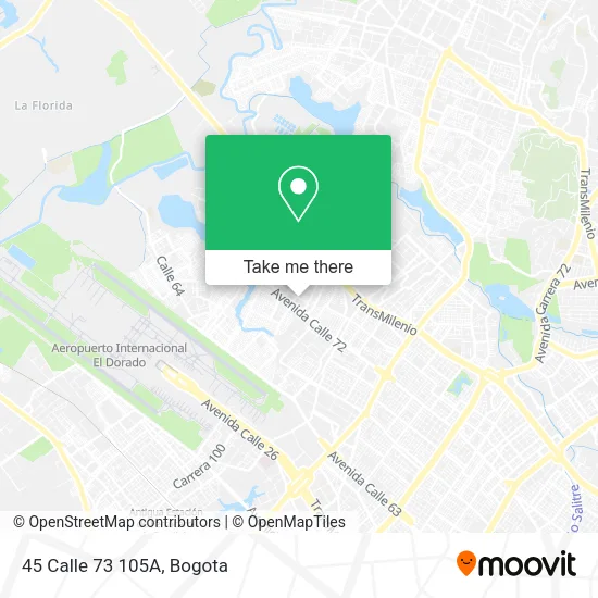 45 Calle 73 105A map
