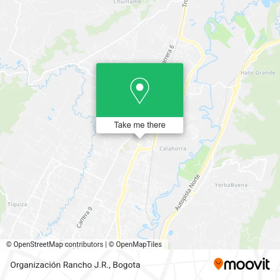 Mapa de Organización Rancho J.R.