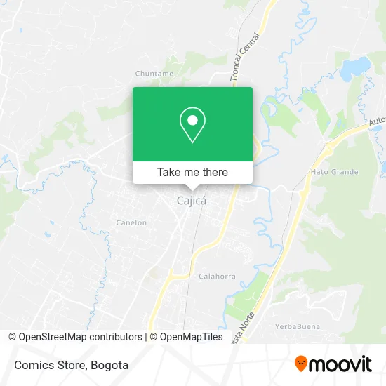 Comics Store map