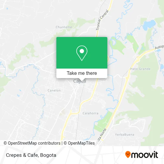 Crepes & Cafe map