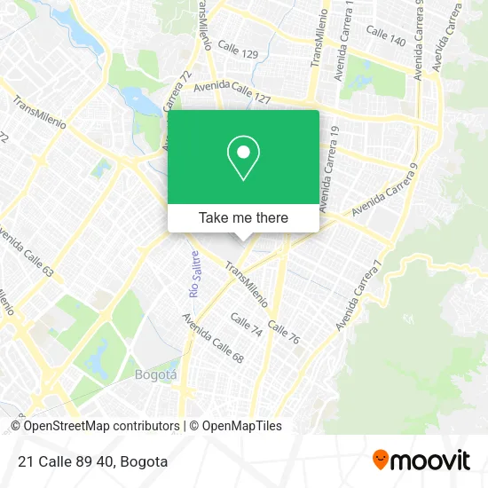 21 Calle 89 40 map