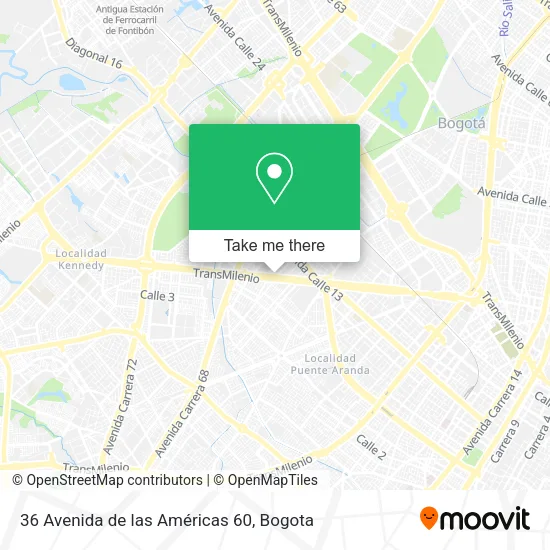 36 Avenida de las Américas 60 map