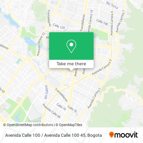Avenida Calle 100 / Avenida Calle 100 45 map