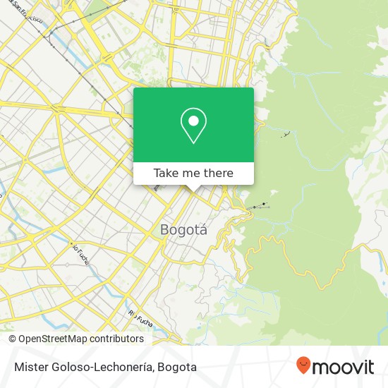 Mister Goloso-Lechonería map