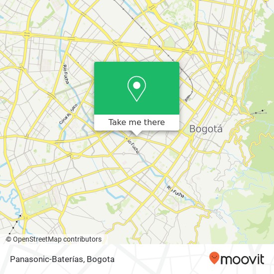 Panasonic-Baterías map