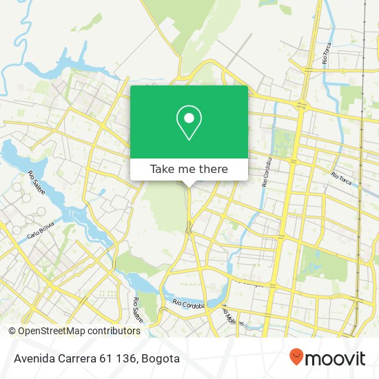Avenida Carrera 61 136 map