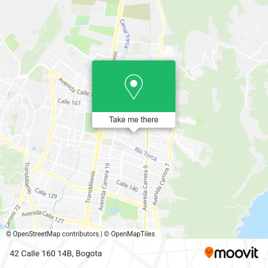 42 Calle 160 14B map