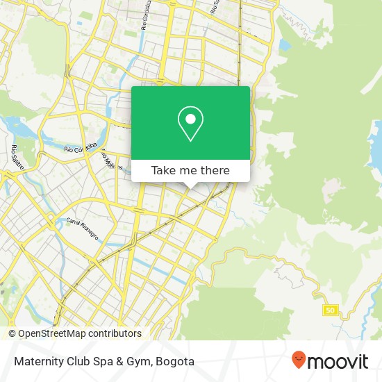 Maternity Club Spa & Gym map