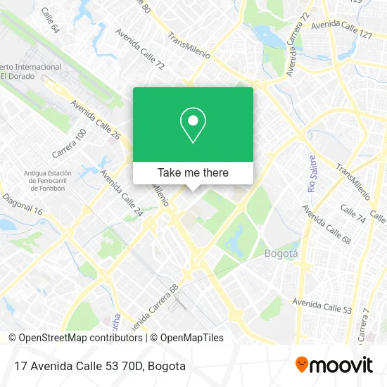 17 Avenida Calle 53 70D map